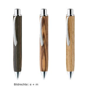 Edler Druckkugelschreiber aus Holz